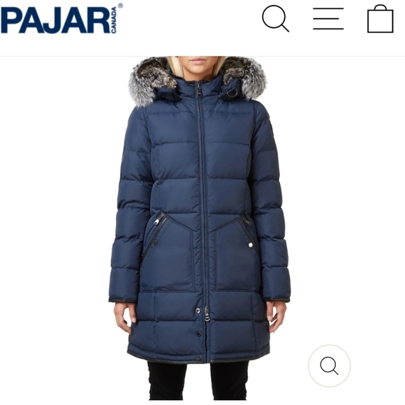 Pajar winter coat with real fur - Picture 10 of 16